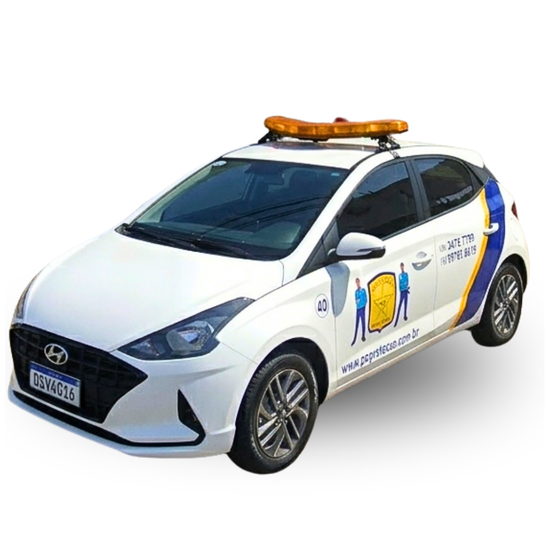 Viatura de rondas PS Proteção em Botucatu